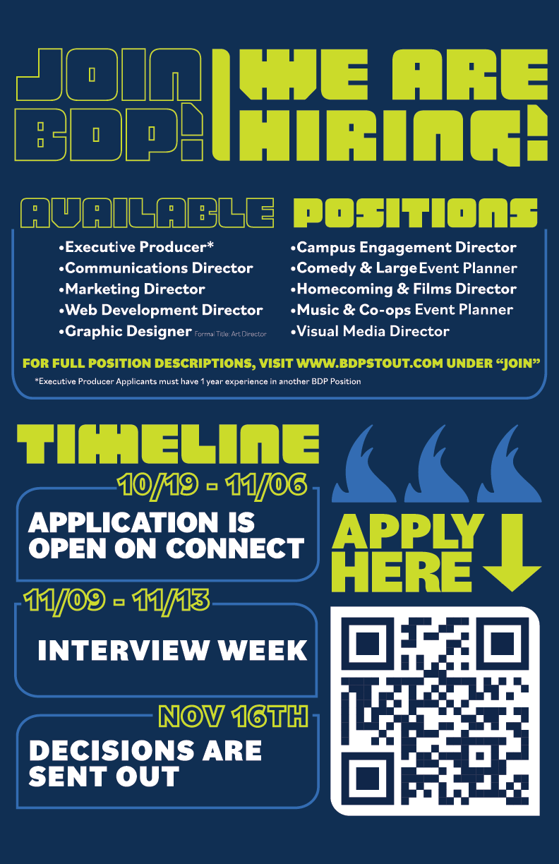 BDP 2024 Hiring Executive Board Positions