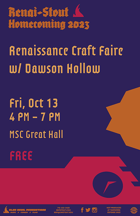 Renaissance Craft Faire w/ Dawson Hollow