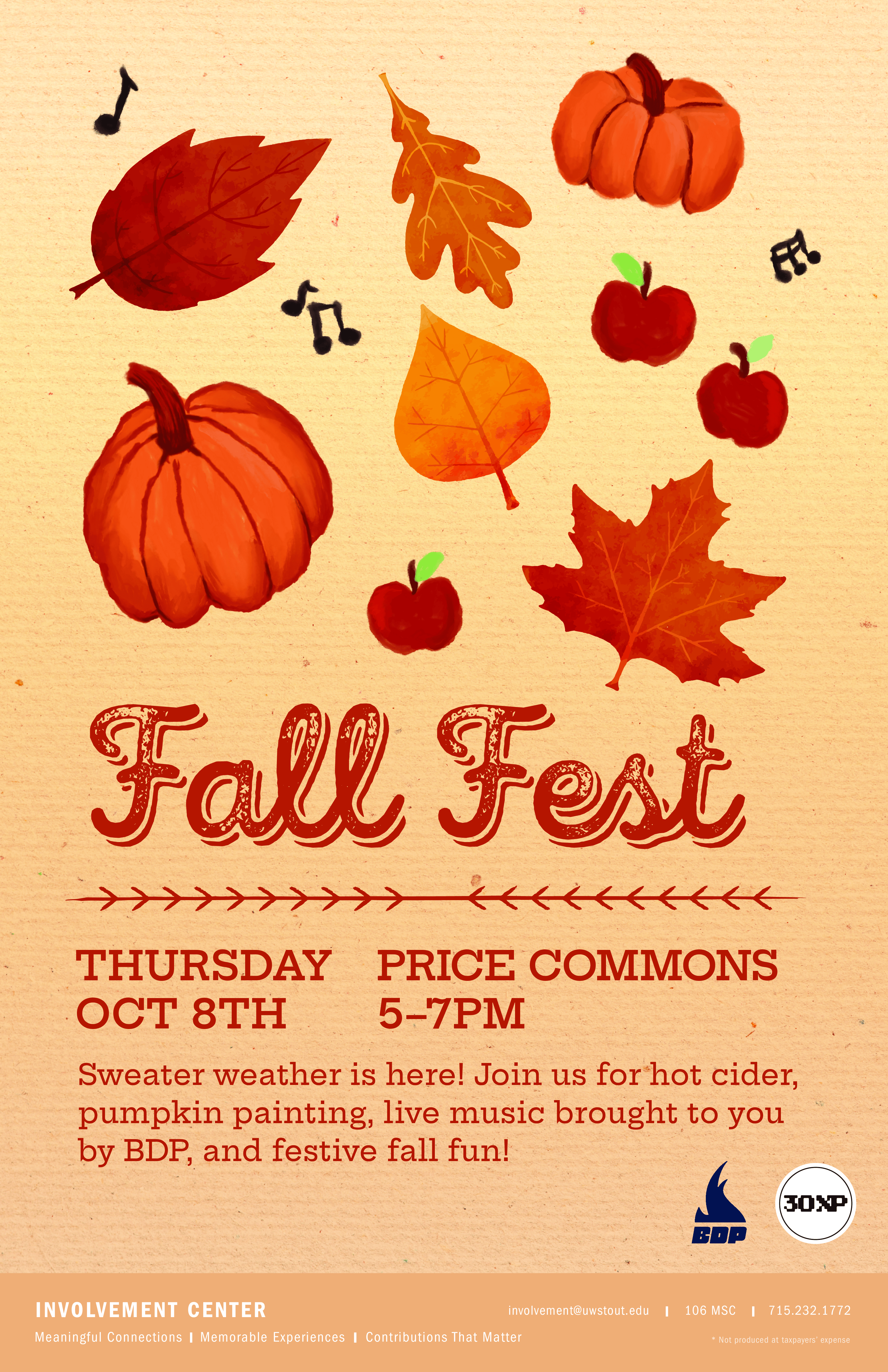 Poster for Fall Fest