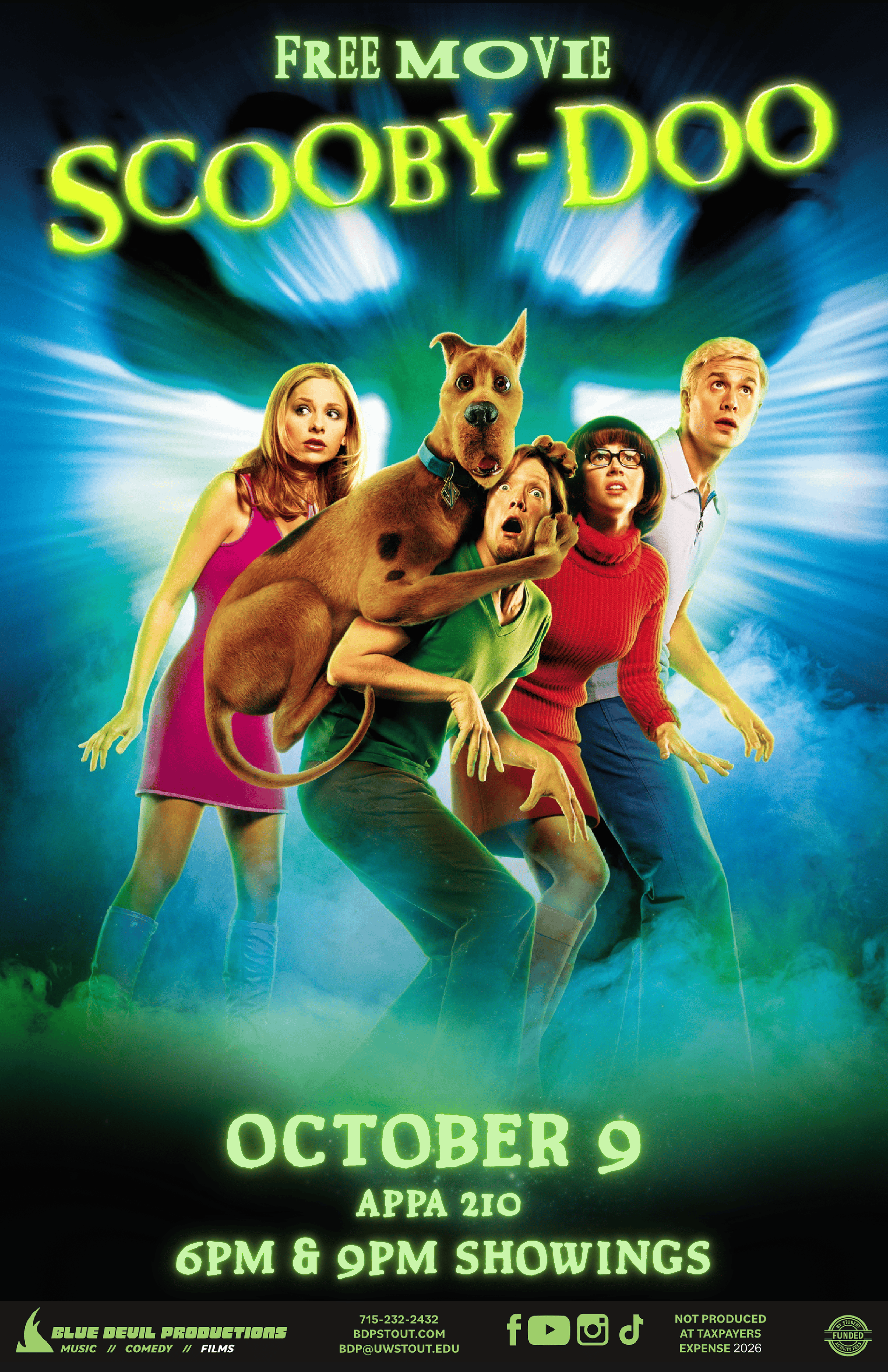 Poster for BDP Films: Scooby-Doo (2002)